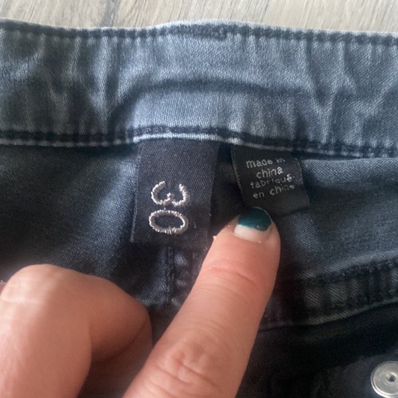 Club Monaco gray / black skinny pants Size 30 - Picture 6 of 10